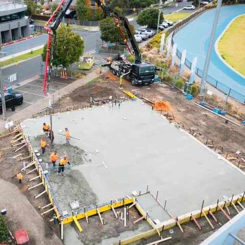Concrete slabs by TT Constructions in Melbourne